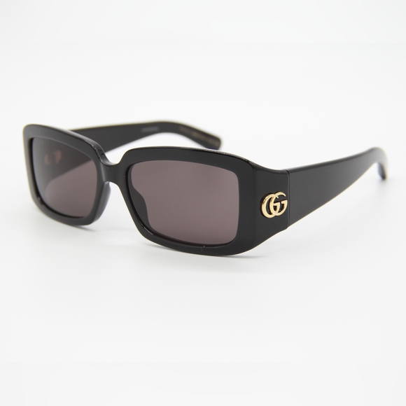 NEW GUCCI SUNGLASSES GG1403S 001 BLACK EYEWEAR - Picture 3 of 11